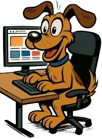 Wim Wuff am Computer